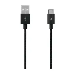 Ttec Kabel - USB-C to USB (1,20m) - Black - Alumi Cable  - Crna