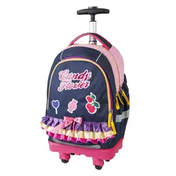 Target Smart ruksak s kotačićima Candy Flower 