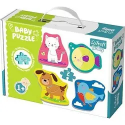 Trefl baby puzzle životinje 