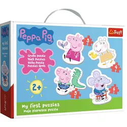 Trefl 4u1 baby puzzle Peppa Pig 