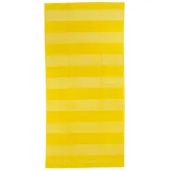 Essenza Bath prugasti ručnik za plažu - žuti, 85x180 cm 