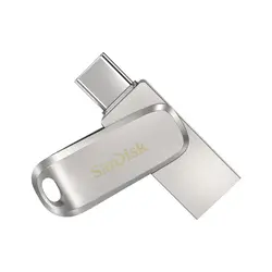SanDisk Ultra Dual Drive Luxe USB Type-C 32GB 150MB/s USB 3,1 Gen 1, srebrna 