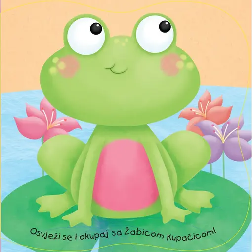 Žabica kupačica - knjižica za kupanje za bebe od 0-2. godine
