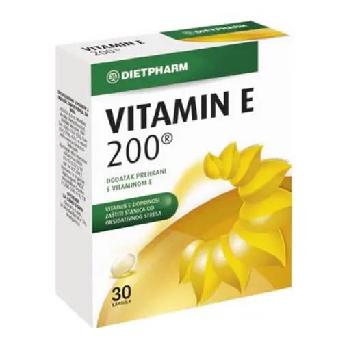 Vitamin E 200 kapsule, 30 komada