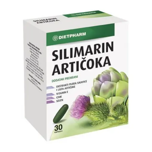 Silimarin + artičoka kapsule, 30 komada