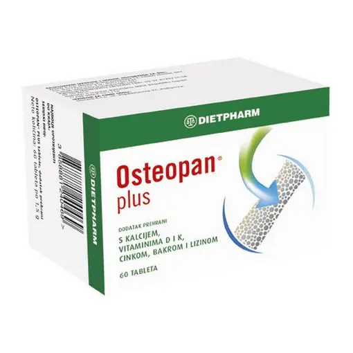 Osteopan plus tablete, 60 komada