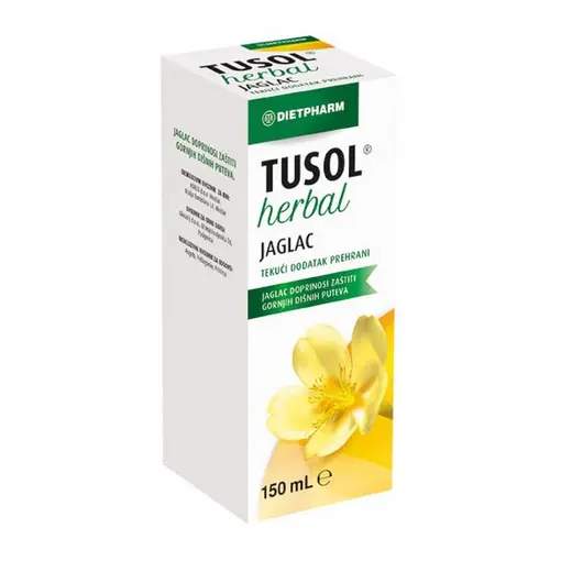 Tusol herbal otopina jaglac, 150 ml