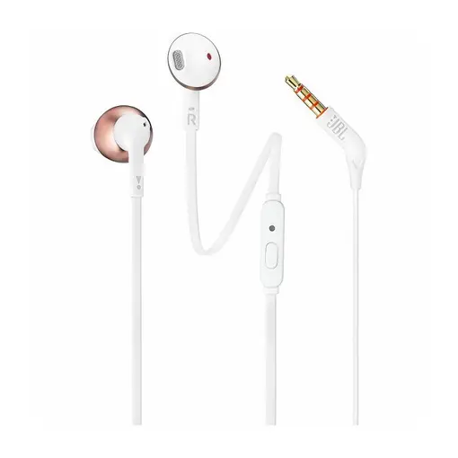 Slušalice T205 rozo zlatne