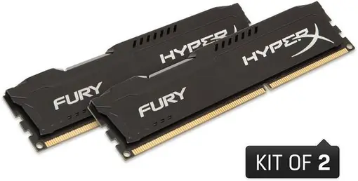 Kingston DDR3 HyperX Fury,1866MHz, 8GB(2x4GB)Black