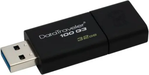 Memorija USB 3.0 FLASH DRIVE 32 GB, DT 100 G3, crni