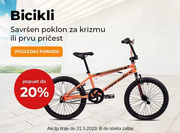 Bicikli do 20% popusta